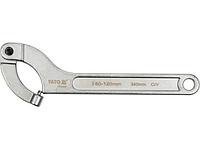 Yato Ключ радиусный шарнирный штифтовой 80-120мм, длина 340мм CrV (YT-01678) YATO