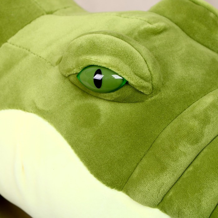 Мягкая игрушка «Крокодил», 80 см, цвет зелёный - фото 2 - id-p227176712