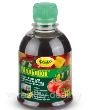 Удобрение органоминерал.ФАСКО Малышок жидкое бут.250 мл.д/томатов и перцев - фото 1 - id-p195498488