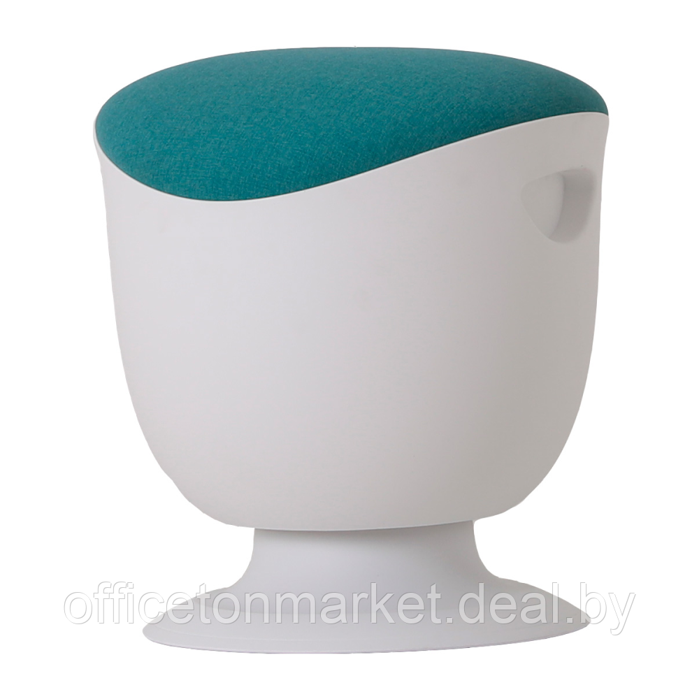 Стул для активного сиденья "Tulip", пластик, белый, голубой - фото 1 - id-p227177347