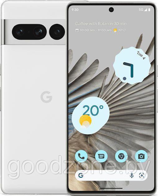 Смартфон Google Pixel 7 Pro 12GB/128GB (снег) - фото 1 - id-p227177908
