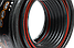 Шланг поливочный ПВХ усиленный премиум, пищевой трехслойный армированный 1/2, чёрн-красн Вихрь 25м, фото 4