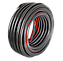 Шланг поливочный ПВХ усиленный премиум, пищевой трехслойный армированный 3/4, чёрн-красн Вихрь 25 м, фото 2