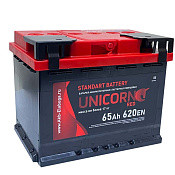 Аккумулятор 65ah UNICORN RED 6СТ-65Ah 620а (- +) 242x175x190 - фото 1 - id-p227178369