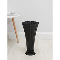 Вазон под срезку 5л черный d21,5см h40,5см