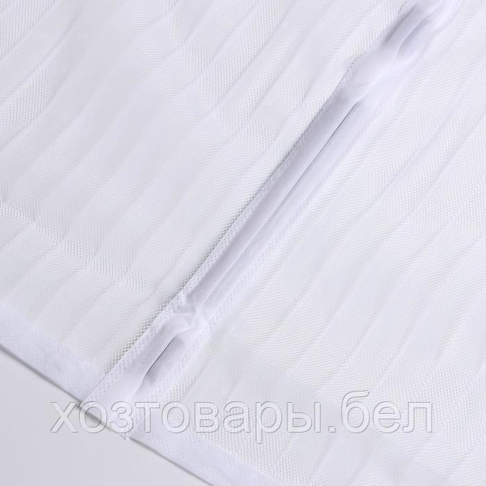 Сетка антимоскитная для дверей, 100 × 210 см, на магнитах, цвет белый - фото 4 - id-p227178457