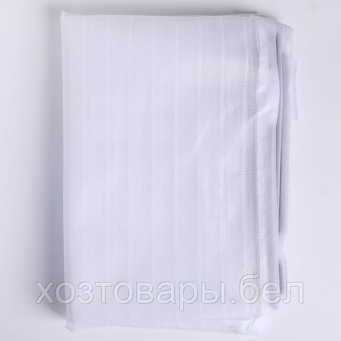 Сетка антимоскитная для дверей, 100 × 210 см, на магнитах, цвет белый - фото 6 - id-p227178457
