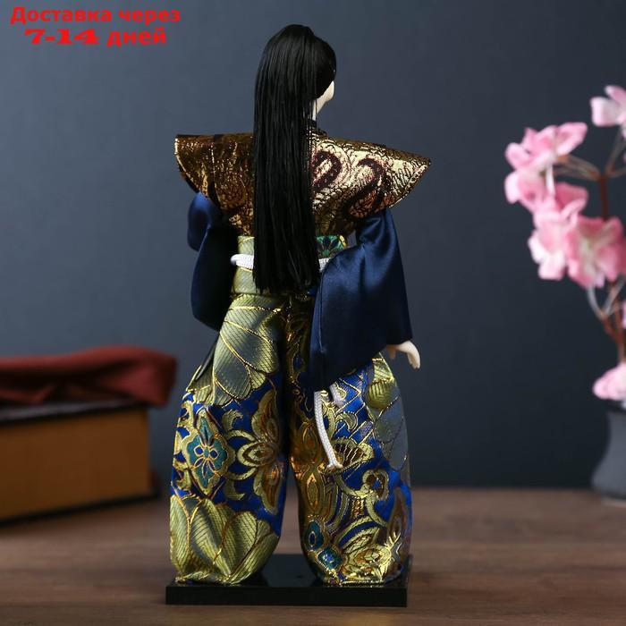 Кукла коллекционная "Самурай с мечом" 30х12,5х12,5 см - фото 4 - id-p226947399