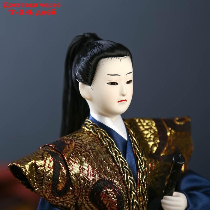 Кукла коллекционная "Самурай с мечом" 30х12,5х12,5 см - фото 5 - id-p226947399