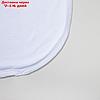 Пеленка-кокон на липучках, рост 50-62 см, кулирка, цвет белый 1139, фото 3