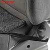Накидка на переднее сиденье, искусственный мех, размер 48 х 48 см, серый, фото 3