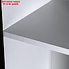 Шкаф-стеллаж 5-ти ярусный, 802х370х1994, Венге/Серый, фото 5