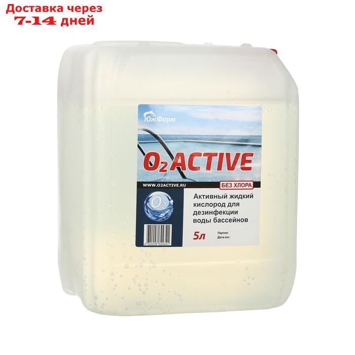 О2 ACTIVE, средство для дезинфекции воды бассейнов, 5 л - фото 1 - id-p227095523