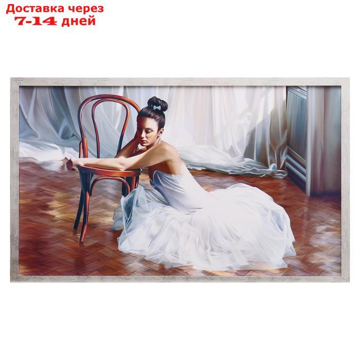 Картина "Девушка балерина" рамка микс 66х106см - фото 5 - id-p226963749