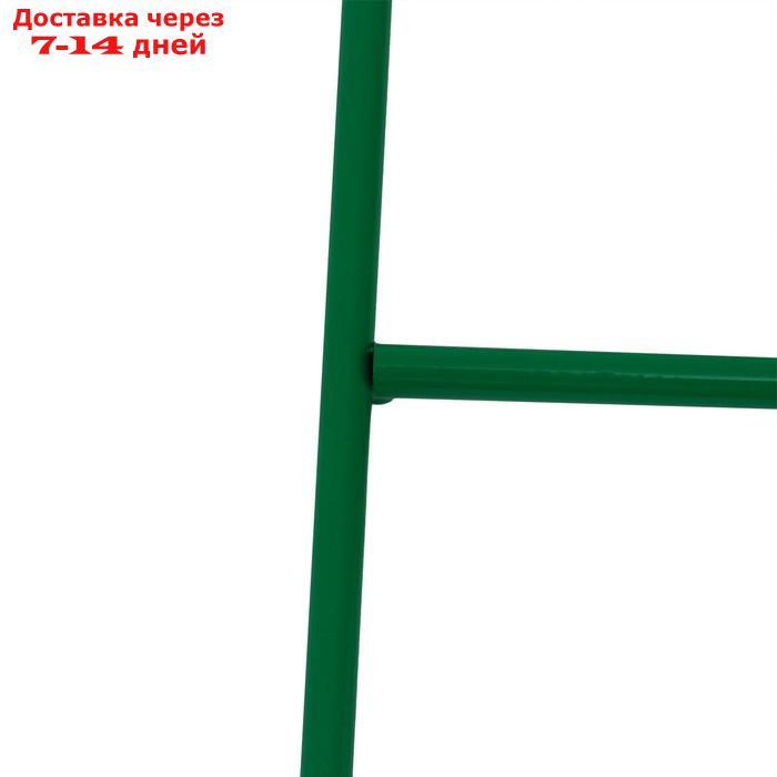 Шпалера, 140 × 30 × 1 см, металл, зелёная, "Лестница" - фото 3 - id-p227095539