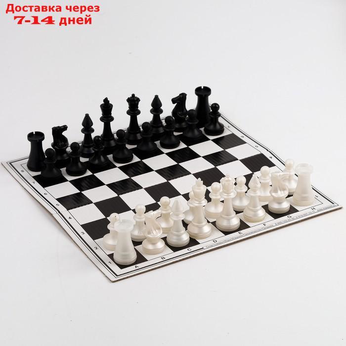 Настольная игра 3 в 1 "В дорогу": шахматы, домино, шашки (2 доски из картона 29х29 см) - фото 3 - id-p226948049