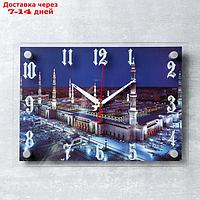 Часы настенные, серия: Город, "Мекка", 25х35 см, микс