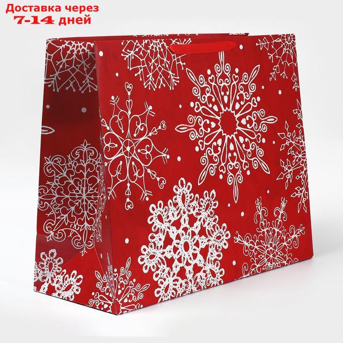 Пакет ламинированный горизонтальный "Новогоднее великолепие", XL 49 × 40 × 19 см - фото 2 - id-p227100553