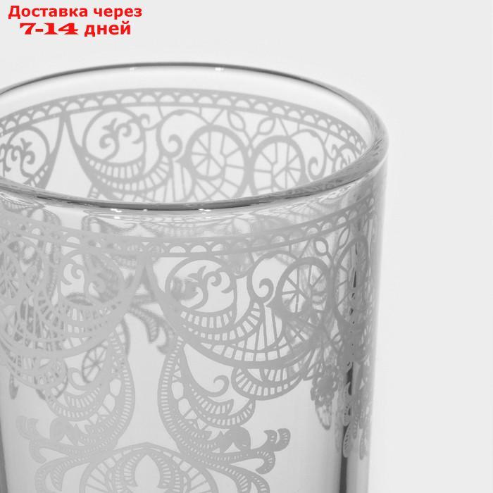 Набор высоких стаканов для коктейля "Кружево", 6 шт - фото 3 - id-p227019569