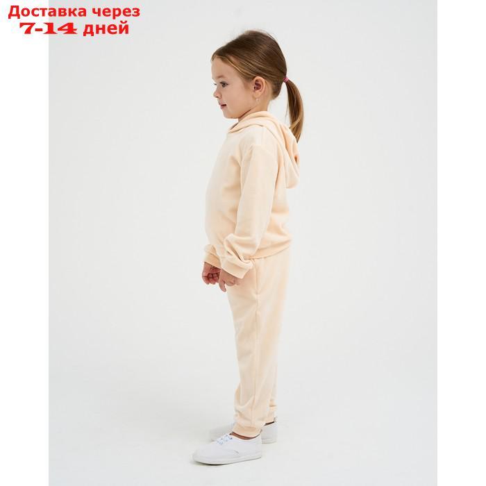 Костюм детский (толстовка, брюки) KAFTAN "Basic line" р.30 (98-104), молочный - фото 3 - id-p227106161