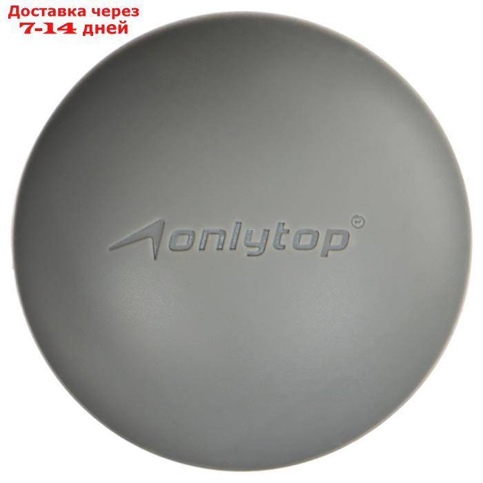 Мяч массажный, силиконовый, d=6 см, 150 г, цвета МИКС - фото 1 - id-p227106167
