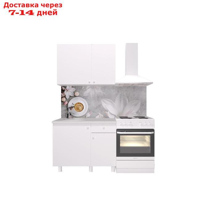 Кухонный гарнитур Поинт 1000, Белый фасад/ Белый корпус - фото 5 - id-p227008064