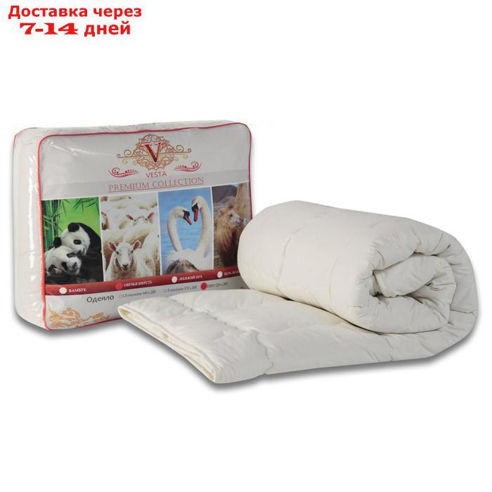 Одеяло Царские сны Бамбук 140х205 см, белый, перкаль (хлопок 100%), 200г/м2 - фото 5 - id-p227097297