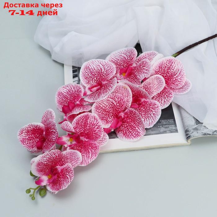 Цветы искусственные "Орхидея Тигровая" 90 см, красно-белая - фото 1 - id-p227098941