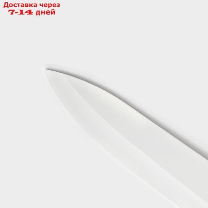 Нож керамический Доляна "Умелец", лезвие 13 см, цвет красный - фото 3 - id-p227019583