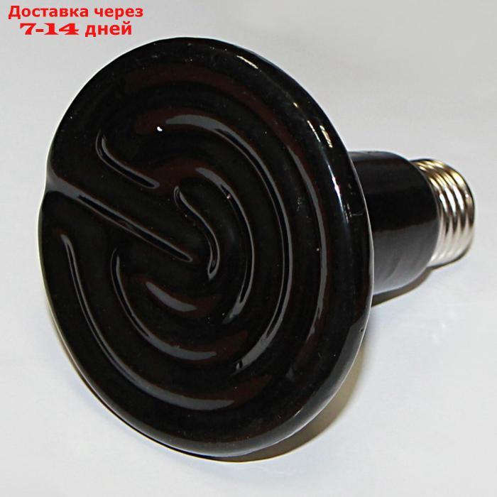 Лампа инфракрасная керамическая HQ 150 Вт черная - фото 2 - id-p227095654