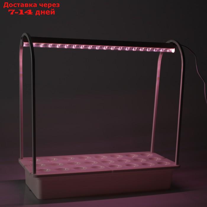Светильник светодиодный для растений Uniel, 10 Вт, IP20, 540 мм, набор для гидропоники - фото 8 - id-p227008593