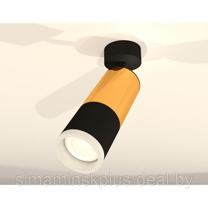 Комплект поворотного светильника с акрилом Ambrella light, Techno, XM6302012, GU5.3, цвет чёрный песок, золото - фото 2 - id-p227178619