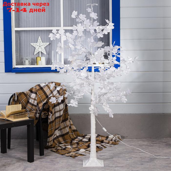 Дерево светодиодное "Клен белый", 1,6 м, 160 LED, 220 В, БЕЛЫЙ - фото 2 - id-p227008599