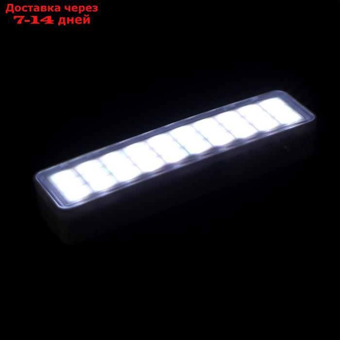 Светильник аварийный светодиодный, 30 LED, 3 Вт, AC/DC, 220 В, аккум. Lead Acid, белый - фото 2 - id-p227008600