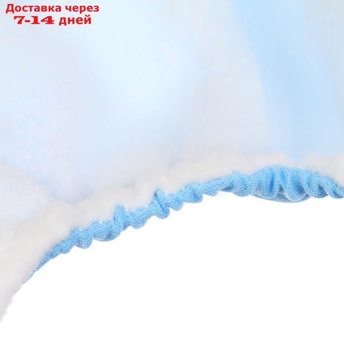Многоразовый подгузник "Джентльмен", цвет голубой - фото 3 - id-p226949389