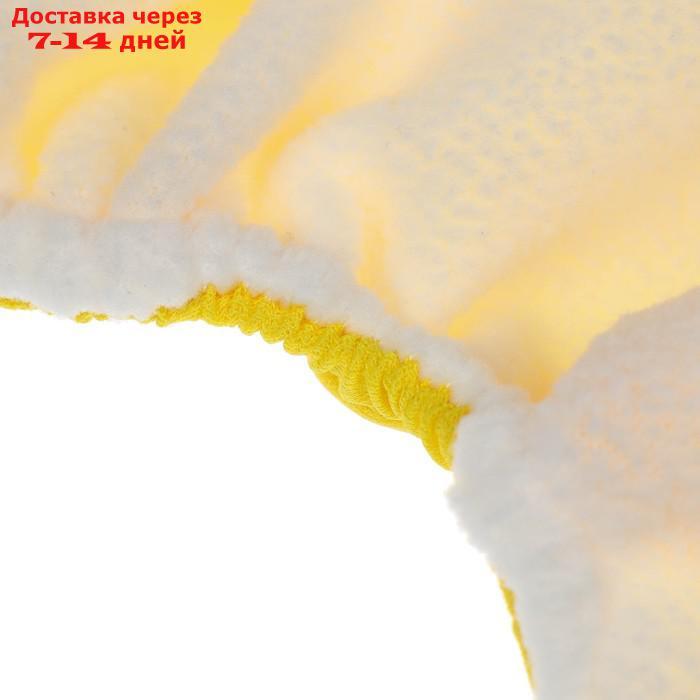 Многоразовый подгузник "Сладкие булочки", цвет жёлтый - фото 10 - id-p226951645
