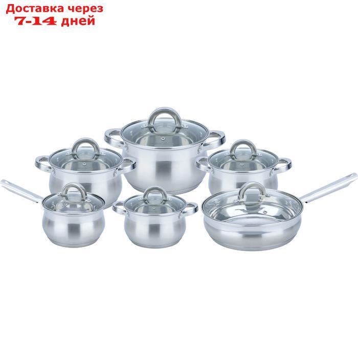 Набор посуды Premium Bella, 12 предметов - фото 1 - id-p227019634