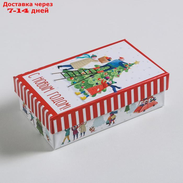 Набор подарочных коробок 10 в 1 "Новогодние истории", 12 × 7 × 4 - 32.5 × 20 × 12.5 см - фото 5 - id-p227102482