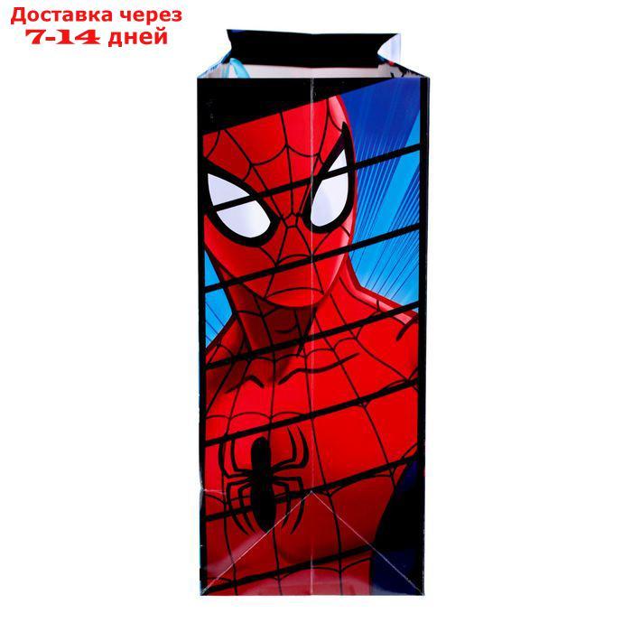 Пакет ламинированный горизонтальный "Супер подарок",Человек-паук , 61 х 46 х 20 см - фото 3 - id-p227097396