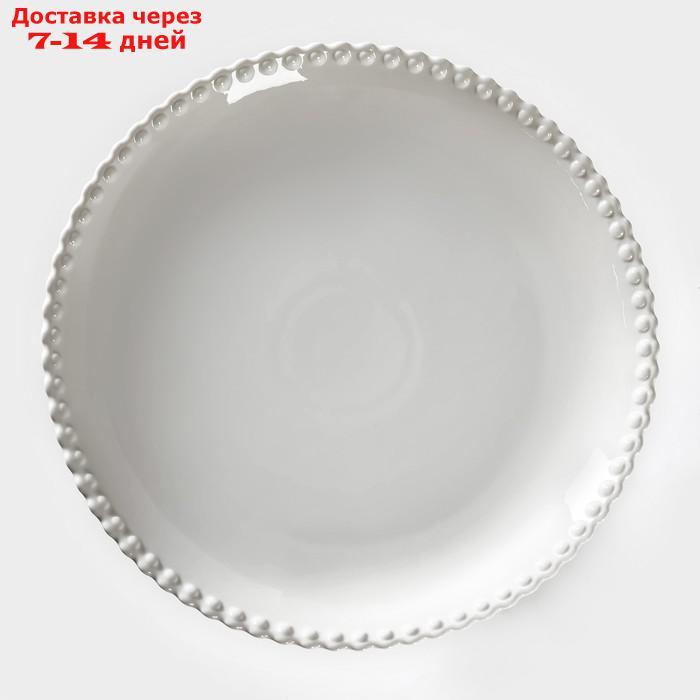 Подставка для торта Magistro "Лакомка", d=30 см, цвет белый - фото 3 - id-p227099129