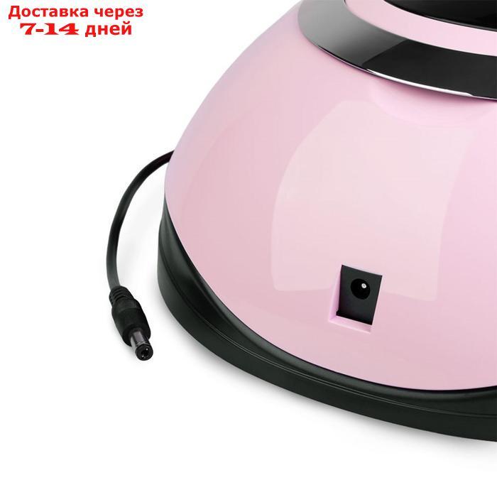 Лампа для гель-лака TNL Easy Pro, UV/LED, 120 Вт, 36 диодов, таймер 10/30/60 сек, розовая - фото 6 - id-p227100666