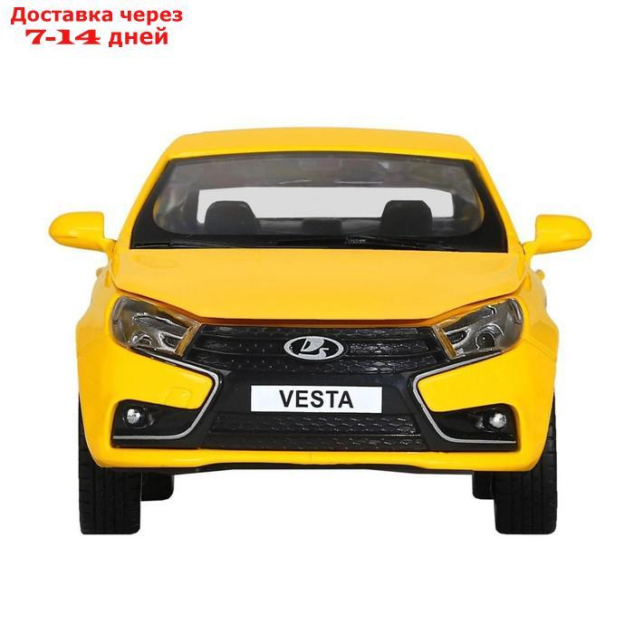 Машина металлическая "Lada Vesta Яндекс Такси" 1:24, открываются двери, багажник, световые и звуковые эффекты, - фото 7 - id-p227110183