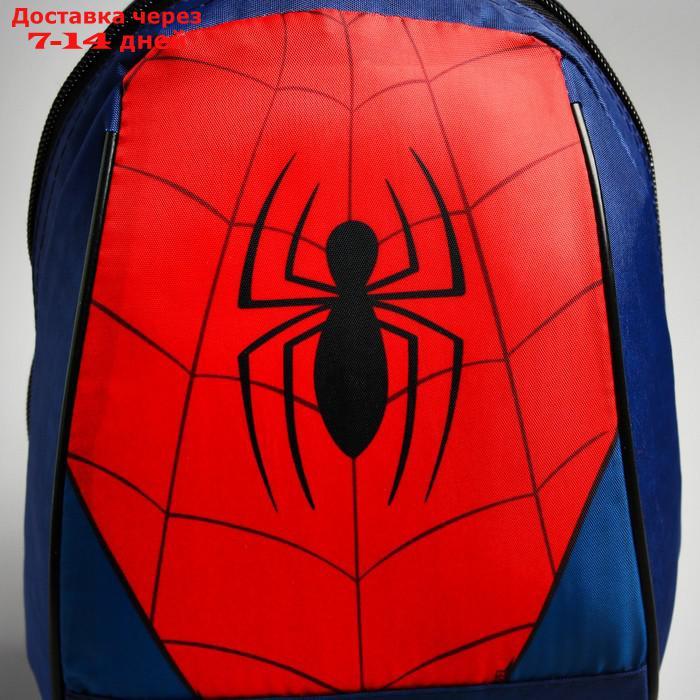 Рюкзак детский "Человек-паук", 20 х 13 х 26 см, отдел на молнии - фото 3 - id-p227113936