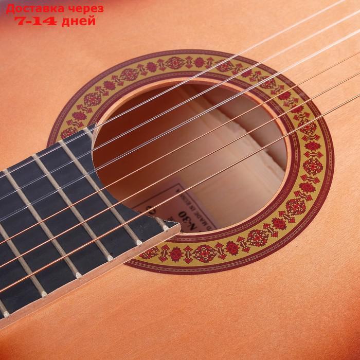 Гитара классическая "Амистар Н-30" 6-струнная, глянцевая, светлая - фото 6 - id-p227097414