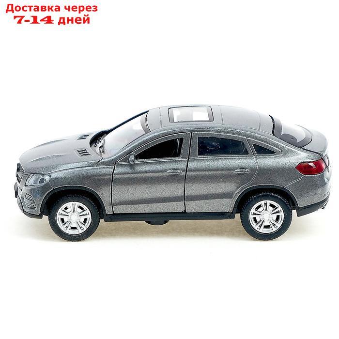 Машина металлическая инерционная Mercedes-Benz Gle Coupe, цвет серый, 12 см - фото 2 - id-p226951673