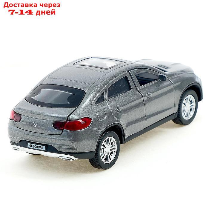 Машина металлическая инерционная Mercedes-Benz Gle Coupe, цвет серый, 12 см - фото 3 - id-p226951673