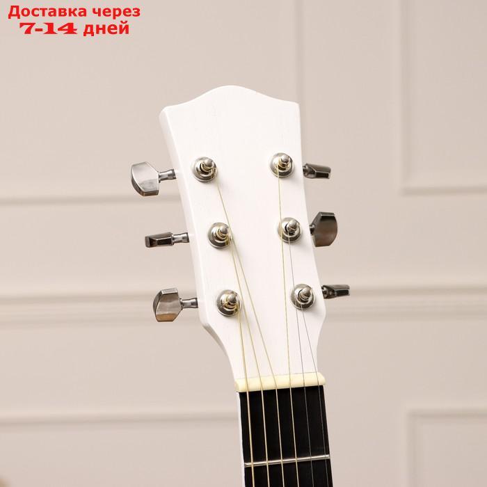 Гитара акустическая "Амистар Н-34" 6-струнная, художественное исполнение - фото 2 - id-p227097418