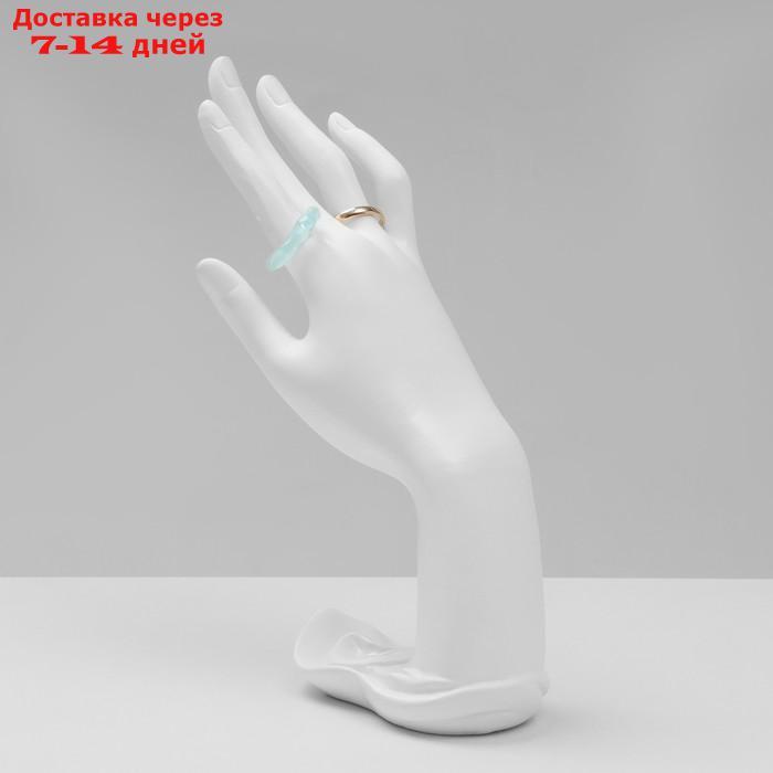 Подставка для украшений "Рука" 7*12*22, цвет белый - фото 2 - id-p227106416