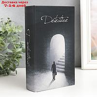 Сейф-книга дерево кожзам "Детектив. Лестница в арке" 21х13х5 см