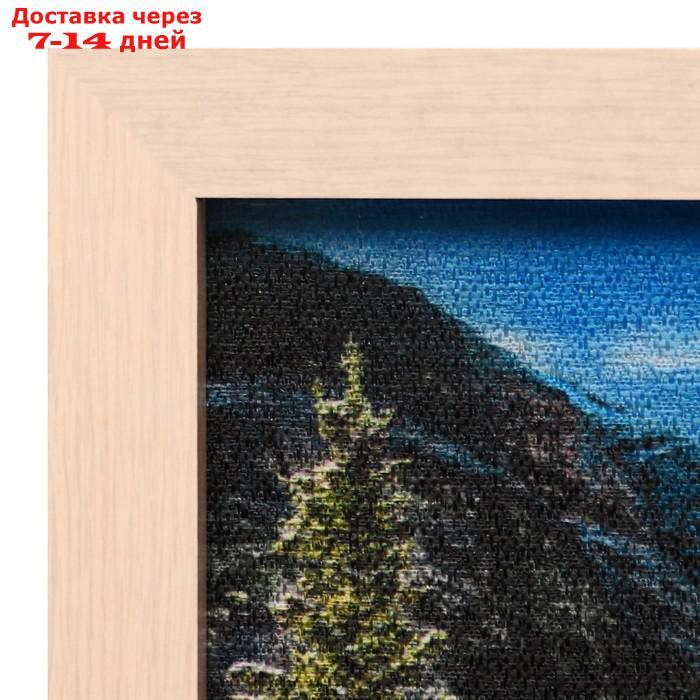 Гобеленовая картина "Горные вершины" 44*64 см рамка микс - фото 3 - id-p226964656